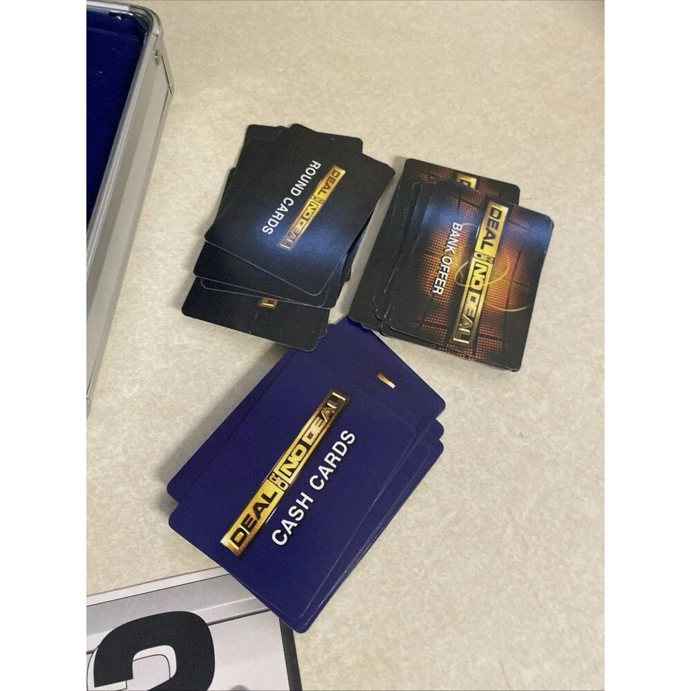 Deal or No Deal Card Game in Metal Briefcase 2006